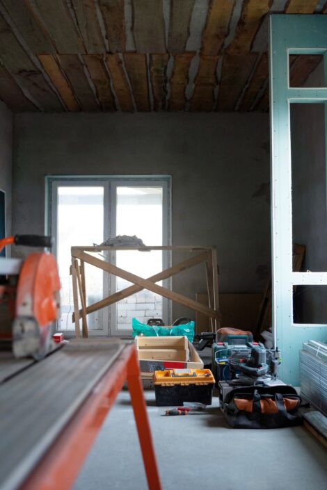 Travaux de rénovation